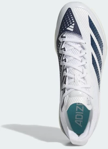 Adidas Adizero Electric 2.0 TPU Cleats Cloud White/Team Navy Blue 2/Cloud White JI1486 Lookbook Adidas Adizero Electric 2.0 TPU Cleats Cloud White/Team Navy Blue 2/Cloud White JI1486