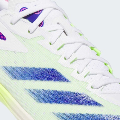 Adidas Adizero Electric+ Warp Speed Baseball Cleats Cloud White/Lucid Blue/Lucid Pink IG3489 Cheap Adidas Adizero Electric+ Warp Speed Baseball Cleats Cloud White/Lucid Blue/Lucid Pink IG3489