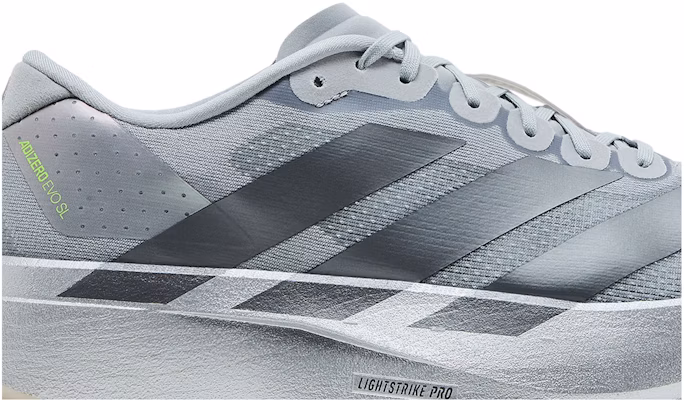 adidas Adizero Evo SL 'Silver Metallic' JR3419 Order adidas Adizero Evo SL 'Silver Metallic' JR3419