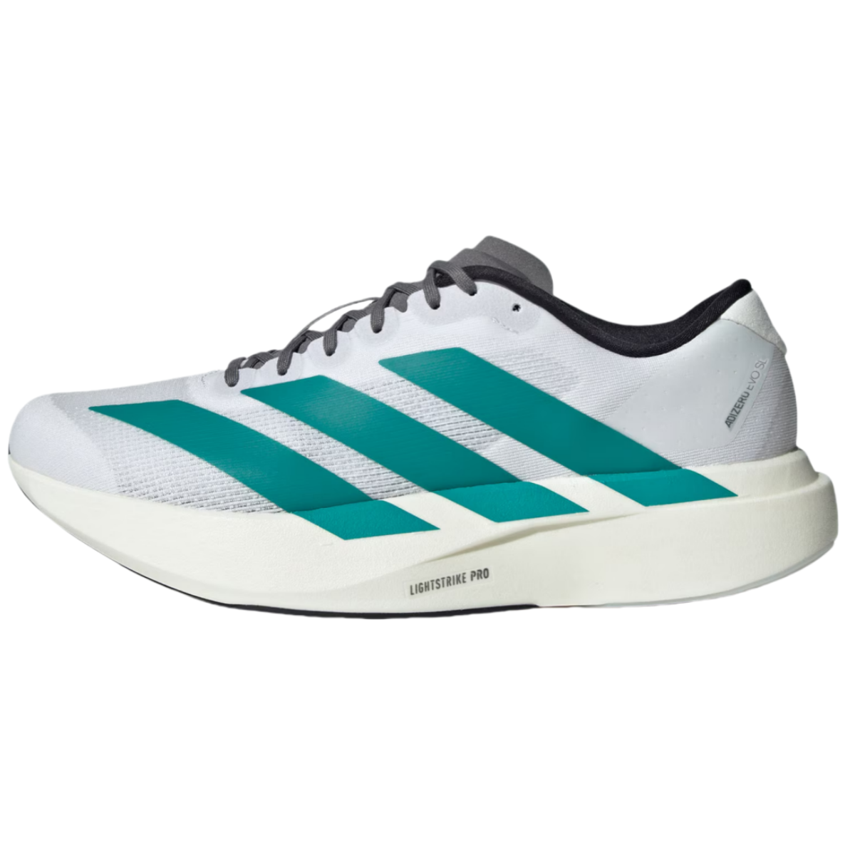 adidas Adizero Evo SL 'White Pure Teal' JS4487