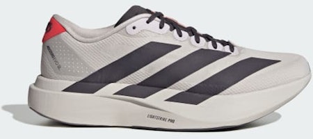 adidas Adizero EVO SL Audi Running Shoes Chalk Pearl/Utility Black/Hi-Res Red KJ3670 adidas Adizero EVO SL Audi Running Shoes Chalk Pearl/Utility Black/Hi-Res Red KJ3670
