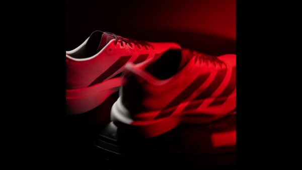 Order adidas Adizero EVO SL Audi Running Shoes Chalk Pearl/Utility Black/Hi-Res Red KJ3670