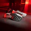 Shop adidas Adizero EVO SL Audi Running Shoes Chalk Pearl/Utility Black/Hi-Res Red KJ3670