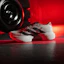 Sizing adidas Adizero EVO SL Audi Running Shoes Chalk Pearl/Utility Black/Hi-Res Red KJ3670