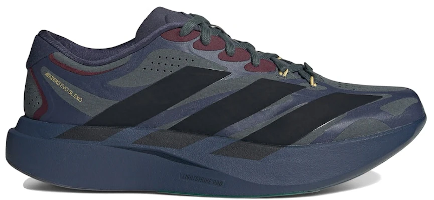 adidas Adizero Evo SL EXO 'Collegiate Navy Core Black Pyrite' KI4765 Buy adidas Adizero Evo SL EXO 'Collegiate Navy Core Black Pyrite' KI4765
