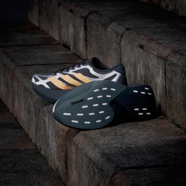 Shop adidas Adizero EVO SL EXO Sepatu Lari Carbon/Lucid Orange/Silver Metallic KI4766