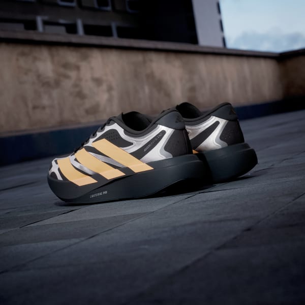 Details for adidas Adizero EVO SL EXO Sepatu Lari Carbon/Lucid Orange/Silver Metallic KI4766