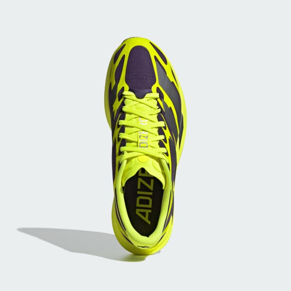 Lookbook adidas Adizero EVO SL EXO Hardloopschoenen - Lichtgewicht Aurora Plum/Metaal/Geel KI4772