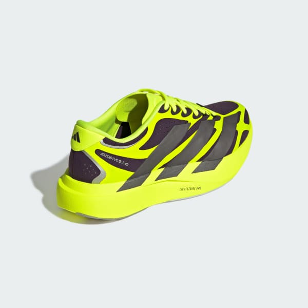 Details for adidas Adizero EVO SL EXO Hardloopschoenen - Lichtgewicht Aurora Plum/Metaal/Geel KI4772