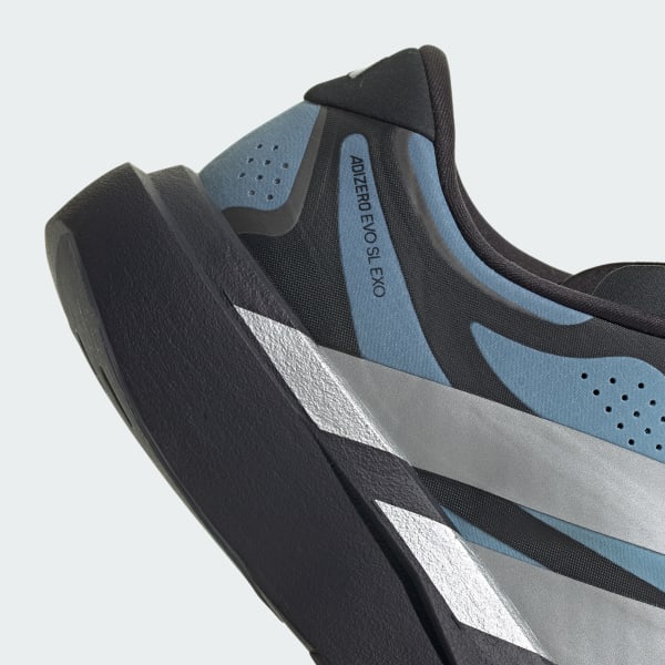 Sizing adidas ADIZERO EVO SL EXO Shoes Glow Purple/Silver Metallic/Iron Metallic KI4768