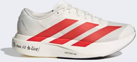Adidas Adizero EVO SL Off White/Better Scarlet/Core Black JS1182 Adidas Adizero EVO SL Off White/Better Scarlet/Core Black JS1182
