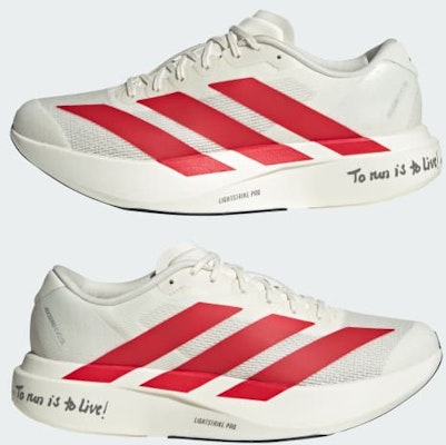 Adidas Adizero EVO SL Blanco/Scarlet/Negro Core JS1182 Sizing Adidas Adizero EVO SL Blanco/Scarlet/Negro Core JS1182