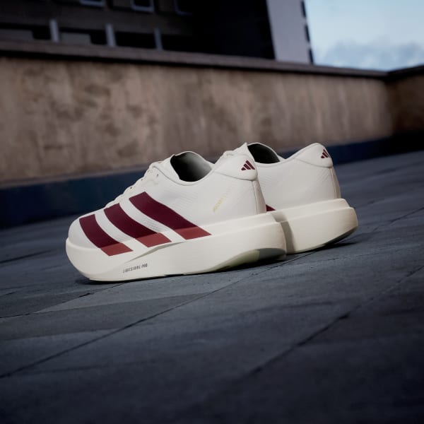 Details for adidas Adizero Evo SL Off White/Maroon/Mystery Red JR2020