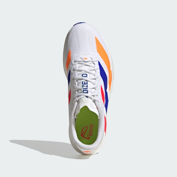 Order adidas Adizero EVO SL Running Shoes Cloud White/Lucid Red/Lucid Blue KI4454