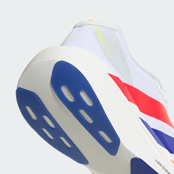 Cheap adidas Adizero EVO SL Running Shoes Cloud White/Lucid Red/Lucid Blue KI4454