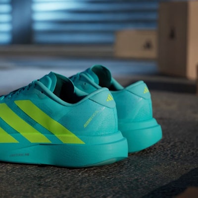 Adidas Adizero EVO SL Zapatillas Running Aqua Flash/Limón Lúcido/Menta JS4506 2