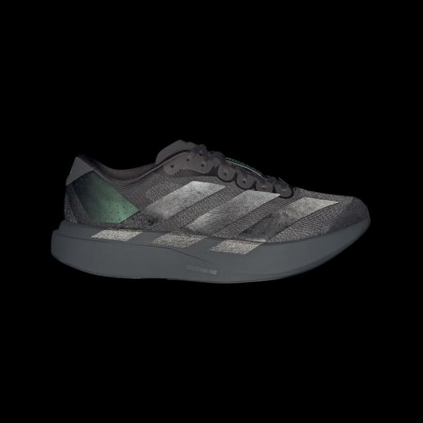 Lookbook Adidas Adizero EVO SL Laufschuhe Grau Schwarz Lime Burst. KJ1364