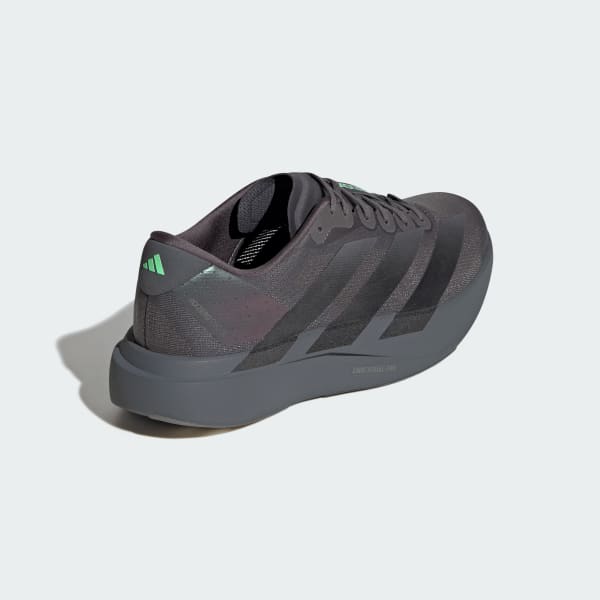 Sizing Adidas Adizero EVO SL Laufschuhe Grau Schwarz Lime Burst. KJ1364