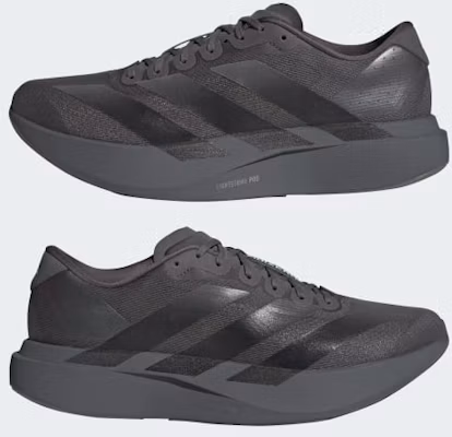 Adidas Adizero EVO SL Laufschuhe Grau Schwarz Lime Burst. KJ1364 1