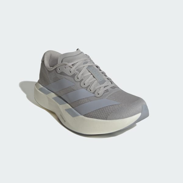 Shop (W) 아디다스 아디제로 EVO SL 러닝화 그레이 투/헤일로 실버/매트 실버 JS4449