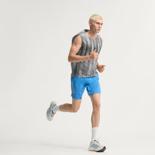 Details for adidas Adizero EVO SL Chaussures Running Blanc Cassé/Bleu Clair/Rouge Vif KI1492