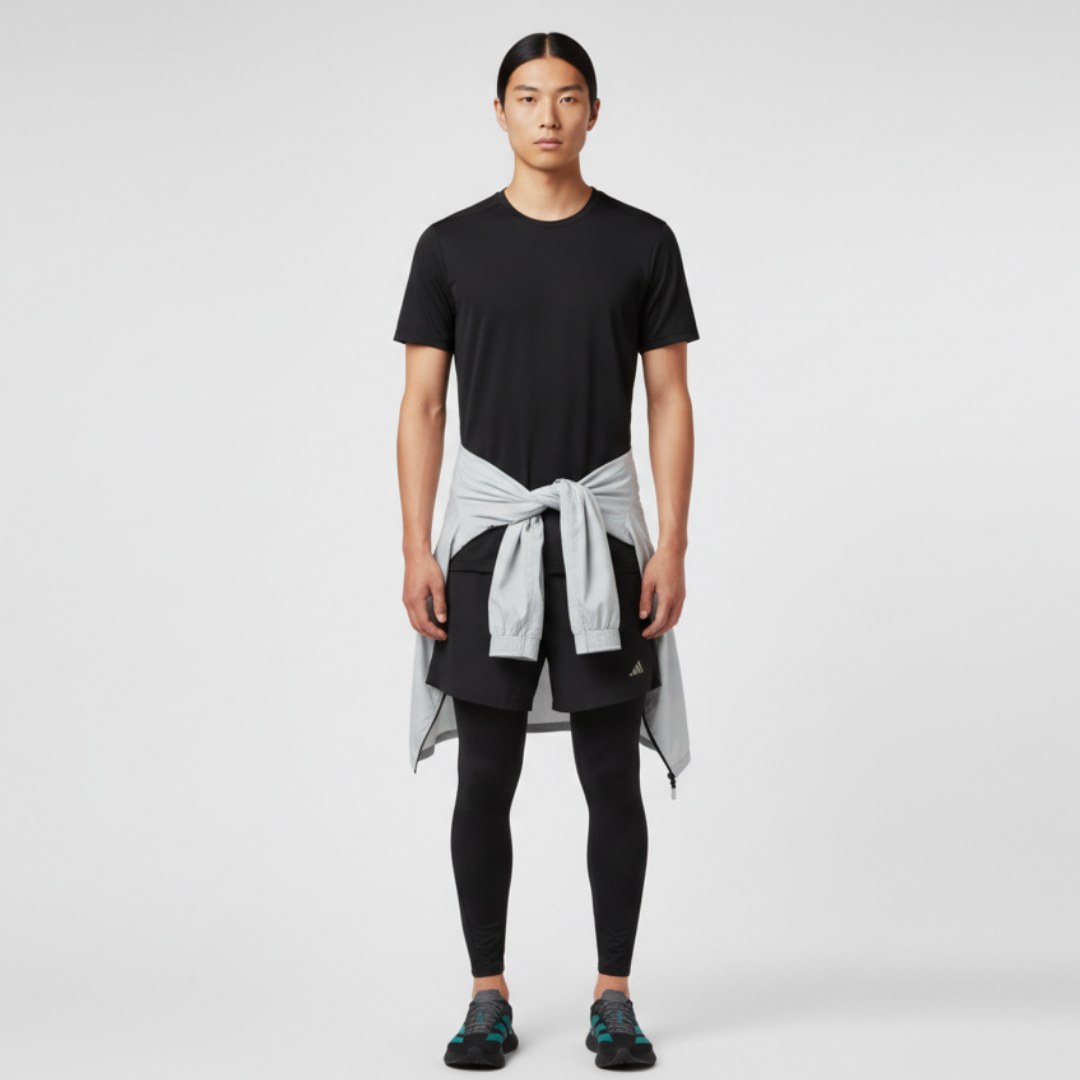 Lookbook Adidas Adizero EVO SL Core Black/Pure Teal/Grey Four Zapatillas. JS4488