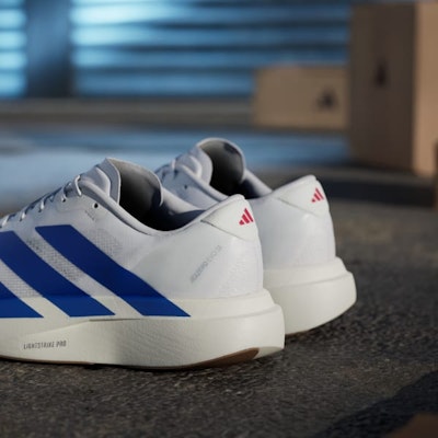 Zapatillas Adidas Adizero EVO SL Blanco Nube/Azul Real/Rubí Puro JS4494 4