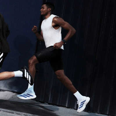 Adidas Adizero EVO SL Shoes Cloud White/Royal Blue/Pure Ruby