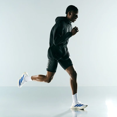 Adidas Adizero EVO SL Shoes Cloud White/Royal Blue/Pure Ruby