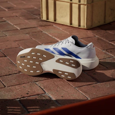 Adidas Adizero EVO SL Shoes Cloud White/Royal Blue/Pure Ruby