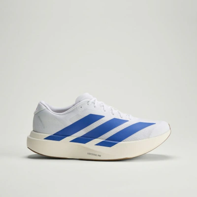 Adidas Adizero EVO SL Shoes Cloud White/Royal Blue/Pure Ruby