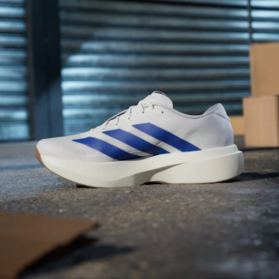 Adidas Adizero EVO SL Shoes Cloud White/Royal Blue/Pure Ruby