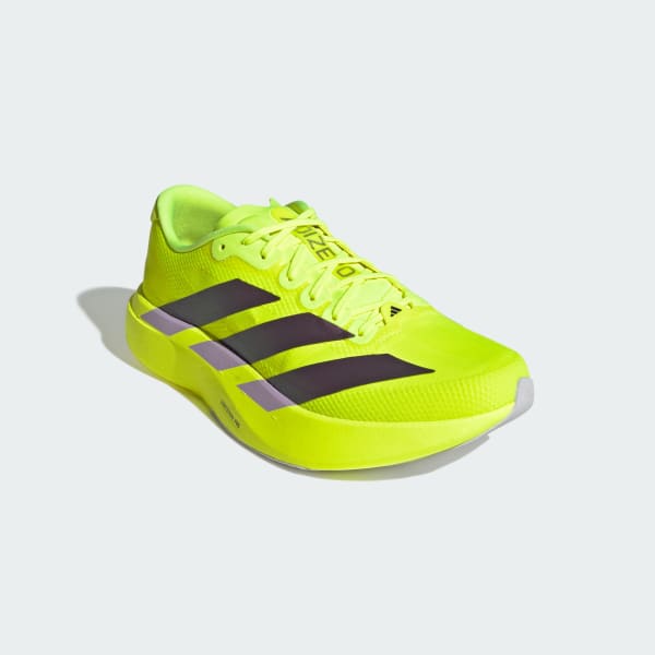 Shop 阿迪达斯Adizero EVO SL 太阳黄/极光紫红/柔粉色 JR2024
