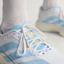 Details for アディダス アディゼロ EVO SL ウーブン クラウドホワイト/クリアブルー/マットゴールド JQ4527