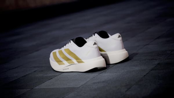 Order adidas Adizero EVO SL Woven Cloud White/Matte Gold/Core Black JQ4441