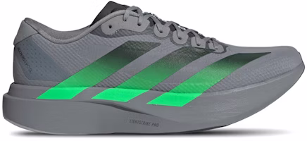 adidas Adizero Evo SL Woven Grey Screaming Green KI6927