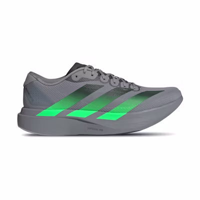 adidas Adizero Evo SL Woven Grey Screaming Green