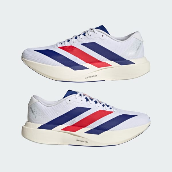 Cheap adidas Adizero EVO SL Kasut Lari Putih/Mystery Ink/Pure Ruby KK3719