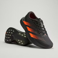 Adidas Adizero EVO SL Woven Sneakers Carbon/Core Black/Lucid Orange KJ1995 Adidas Adizero EVO SL Woven Sneakers Carbon/Core Black/Lucid Orange KJ1995