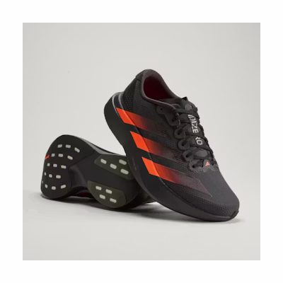 Adidas Adizero EVO SL Woven Sneakers Carbon/Core Black/Lucid Orange