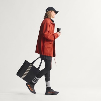 Zapatillas Adidas Adizero EVO SL Tejidas Carbon/Negro/Anaranjado Lúcido KJ1995 3