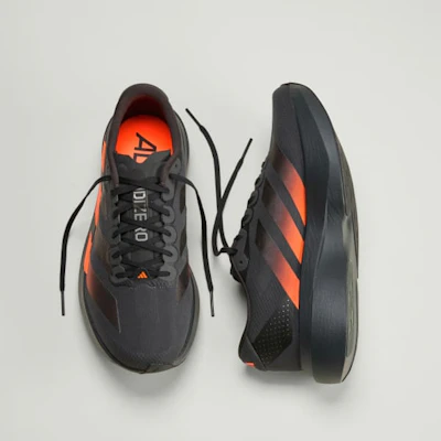 Adidas Adizero EVO SL Woven Sneakers Carbon/Zwart/Lucid Oranje KJ1995 Purchase Adidas Adizero EVO SL Woven Sneakers Carbon/Zwart/Lucid Oranje KJ1995