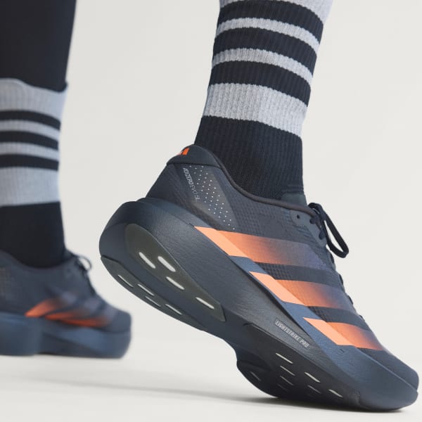 Sizing Zapatillas Adidas Adizero EVO SL Tejidas Carbon/Negro/Anaranjado Lúcido KJ1995