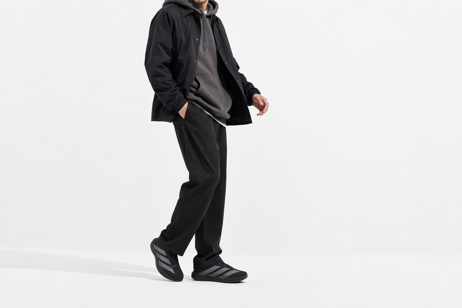 Order Adidas Adizero EVO SL Woven Core Black/Iron Metallic/Carbon Sneakers KI6901