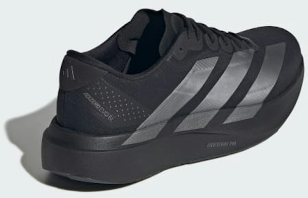 Adidas Adizero EVO SL Woven Core Black/Iron Metallic/Carbon Sneakers KI6901 Details for Adidas Adizero EVO SL Woven Core Black/Iron Metallic/Carbon Sneakers KI6901
