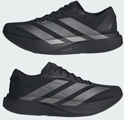 Adidas Adizero EVO SL Woven Core Black/Iron Metallic/Carbon Sneakers KI6901 Cheap Adidas Adizero EVO SL Woven Core Black/Iron Metallic/Carbon Sneakers KI6901