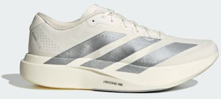 Adidas Adizero EVO SL Woven Sneakers Core White/Core White/Halo Silver KI6900 Adidas Adizero EVO SL Woven Sneakers Core White/Core White/Halo Silver KI6900