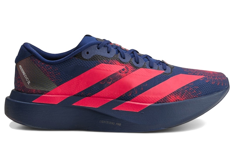 adidas Adizero EVO SL Woven Sneakers Dark Blue/Lucid Red/Muted Purple KI9156