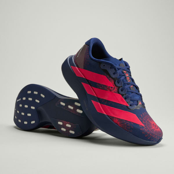 adidas Adizero EVO SL Woven Sneakers Dark Blue/Lucid Red/Muted Purple KI9156