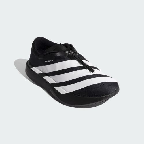 Shop adidas Adizero EVO SL Zip Zapatillas Running Negro/Blanco/Níquel Metálico HP5061